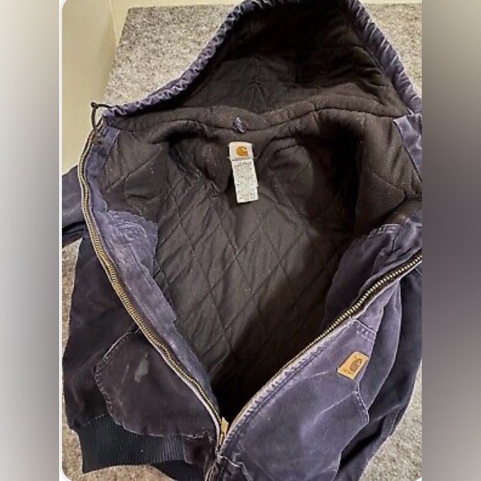 Vintage Carhartt Jacket Size X-Large Fits Like Large Flaws Shown